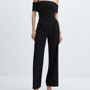 Mango Black Jumpsuit